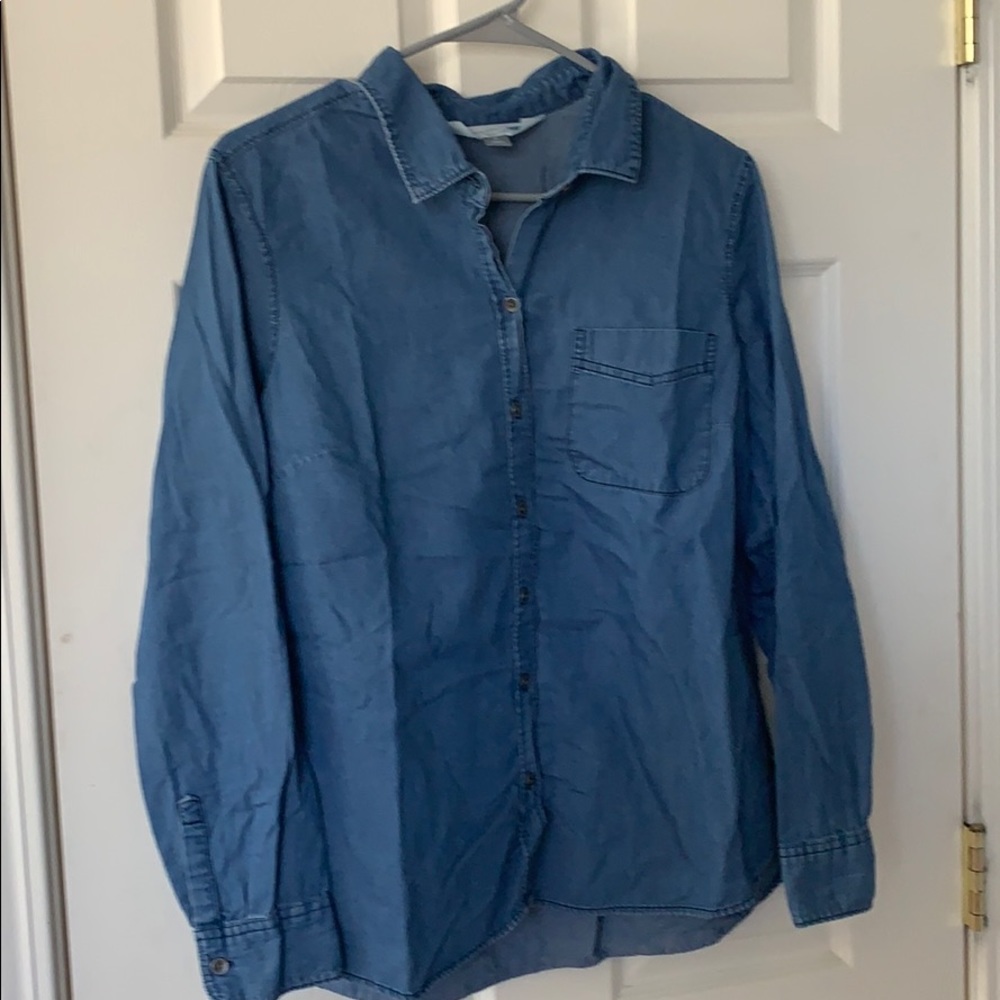 Denim Button Up